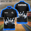 BlueJose Bowling And Pins Classic Pattern Customized Name 3D Shirt (4 Colors)