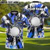 BlueJose Golf Graffiti Boom Customized Name, Team Name 3D Shirts (4 Colors)