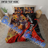 Bluejose Custom Text Premium Deer Hunting Bedding Set 3D All Over Printed ( 4 Colors )