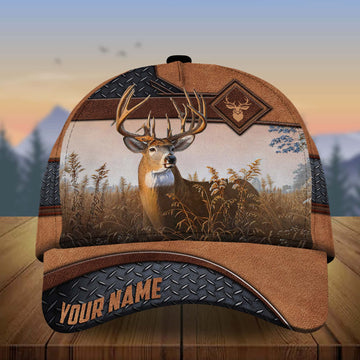 BlueJose Deer Hunting Multicolor Personalized Cap