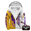 BlueJose Custom Name Yellow Black Boxing 3D Hoodie