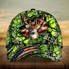 BlueJose Premium Loralle Cracked Deer Hunting Multicolor Personalized Cap