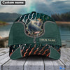 BlueJose Green Fresh Water Personalized Fishing Classic Cap