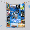 BlueJose Catfish Fishing Lovers Blanket