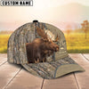 BlueJose Moose Hunting Classic Pattern 3D Personalized Cap