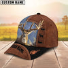 BlueJose Deer Hunting Black N Brown Personalized Cap