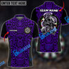 BlueJose Darts Skull Snake Skin Pattern Personalized Name, Team Name Shirt (6 Colors)