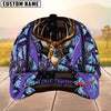 BlueJose Deer Hunting The Best Of Flag Multicolor Option Personalized Name 3D Cap