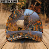 BlueJose Elk Hunting Forest Pattern Personalized Name Cap