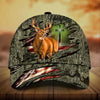 BlueJose Cross And Deer Multicolor Personalized Cap