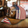 BlueJose Premium Custom Name America, Eagle 3D Cap Printed