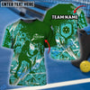 BlueJose Pickleball Sport Style Woman Personalized Name, Team Name Unisex Shirt (4 Colors)