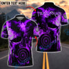 BlueJose Darts Punisher Skull Fire Flames Customized Name, Team Name 3D Shirt (4 Colors)