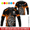 BlueJose Darts & Octopus Pattern Personalized Name, Team Name 3D Hoodie